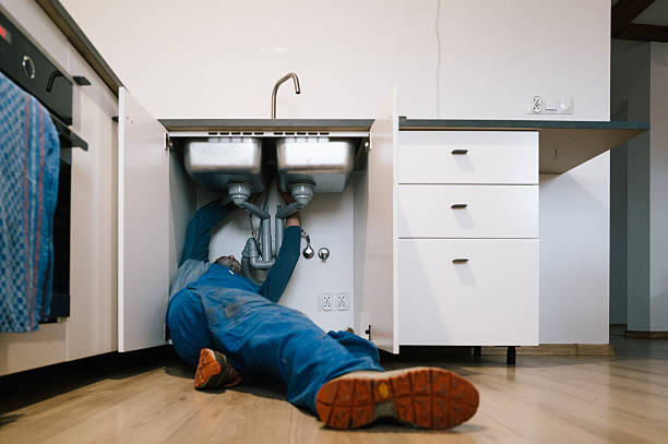 Professional Plumbing technician working in Silver Lake, NC